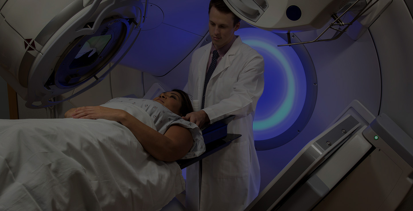 Patient going into an MRI machine