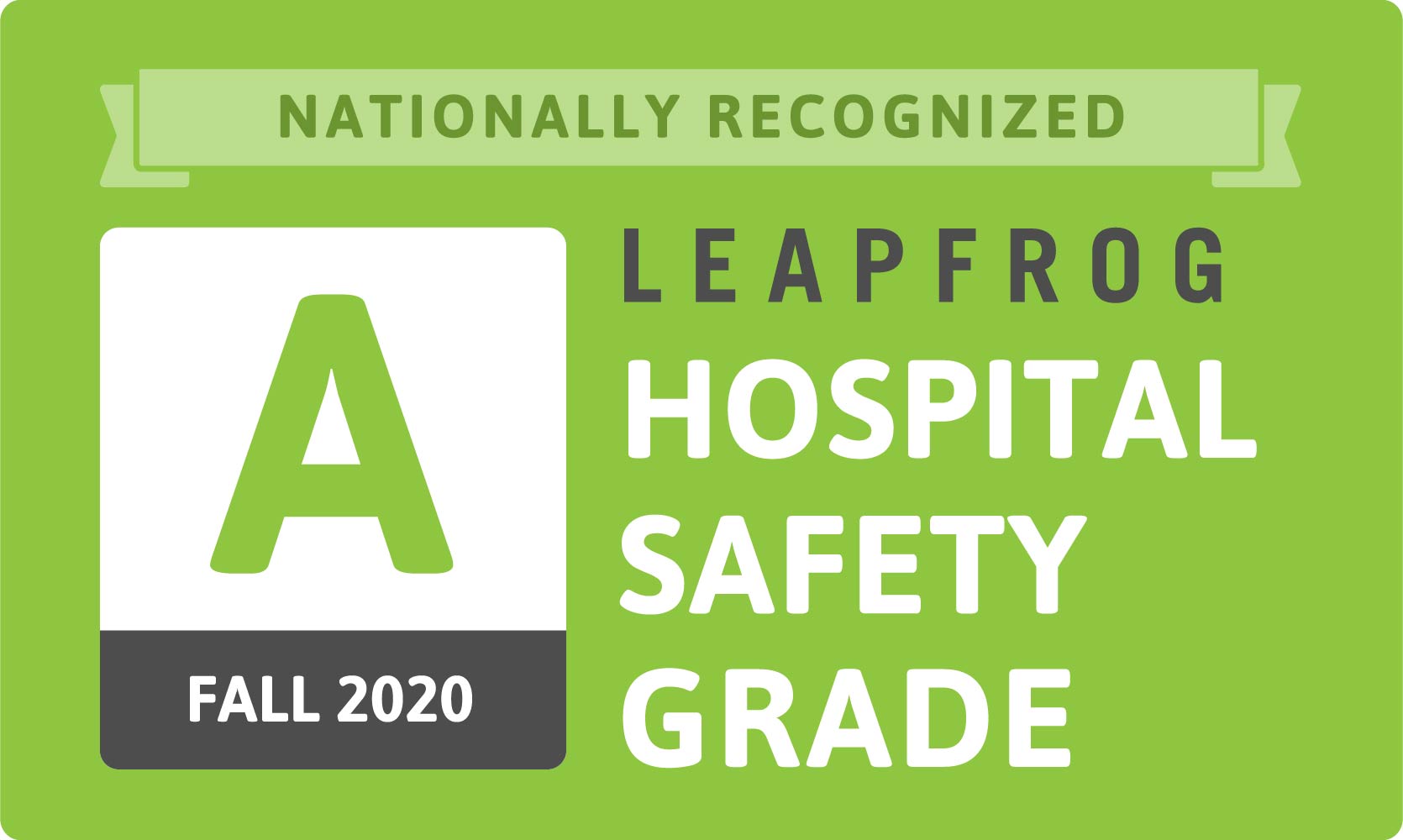 Icon | 
                        "A" Rating in Patient Safety from The Leapfrog Group
            