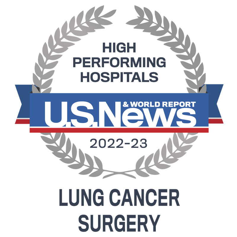 Icon | 
                        U.S. News and World Report - Lung Cancer Surgery
            