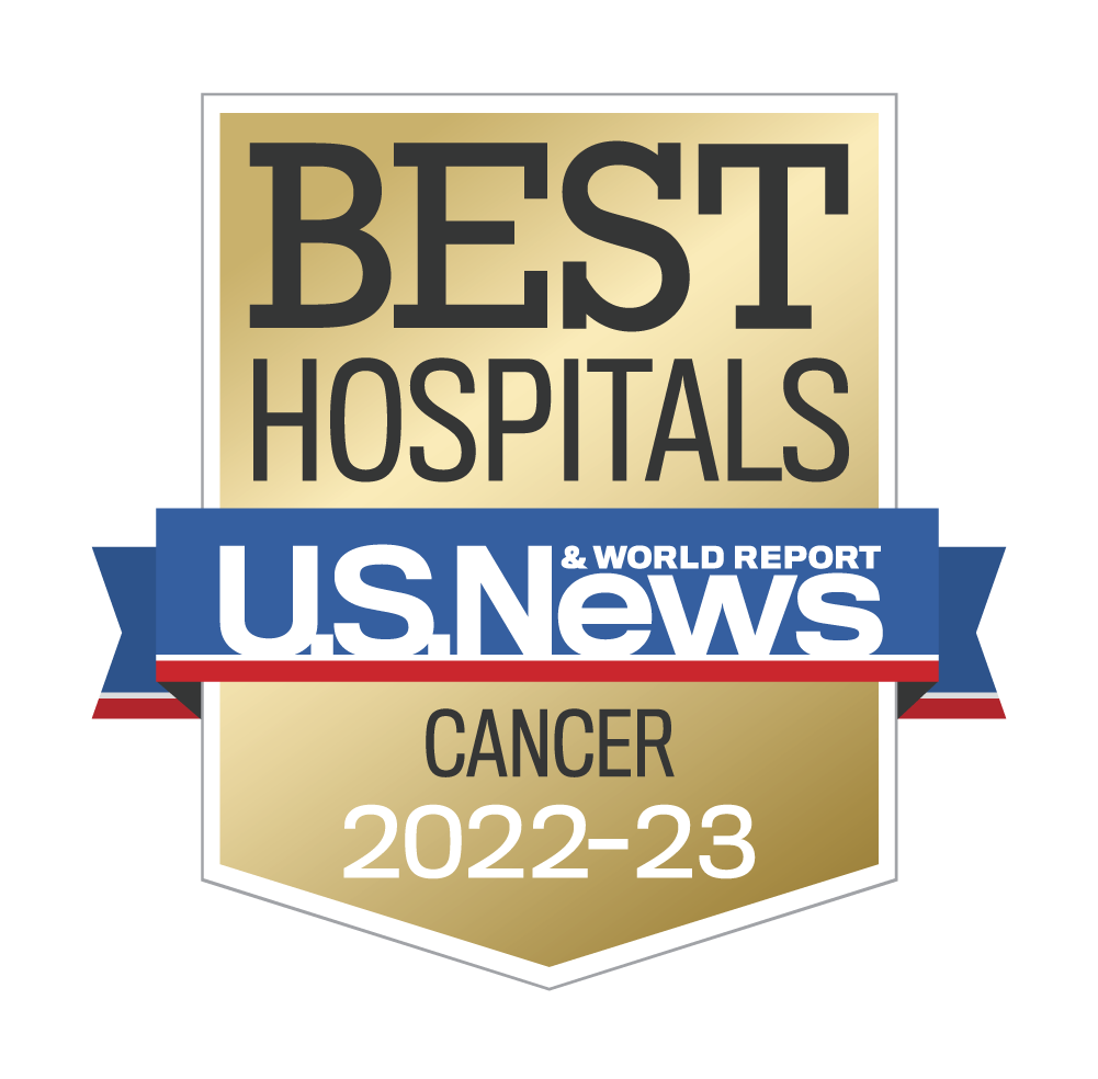 US News and World Report Badge for Cancer